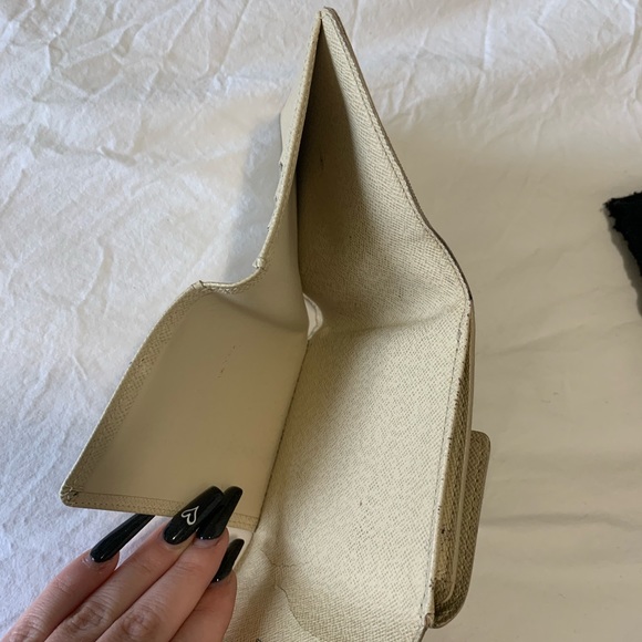 AUTHENTIC Louis Vuitton Damier Azur Elise Wallet - Picture 10 of 13